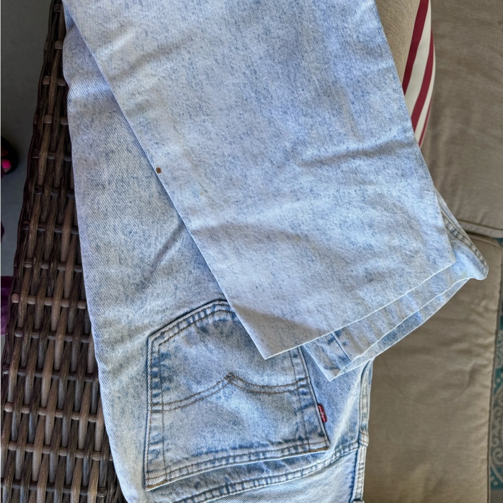 Levi's Vintage Men's Denim Jeans in Light Blue